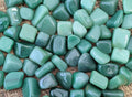 Polished Medium Aventurine Tumble Stones - Sold Per 1 KG - From Zimbabwe