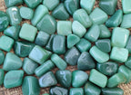 Polished Medium Aventurine Tumble Stones - Sold Per 1 KG - From Zimbabwe