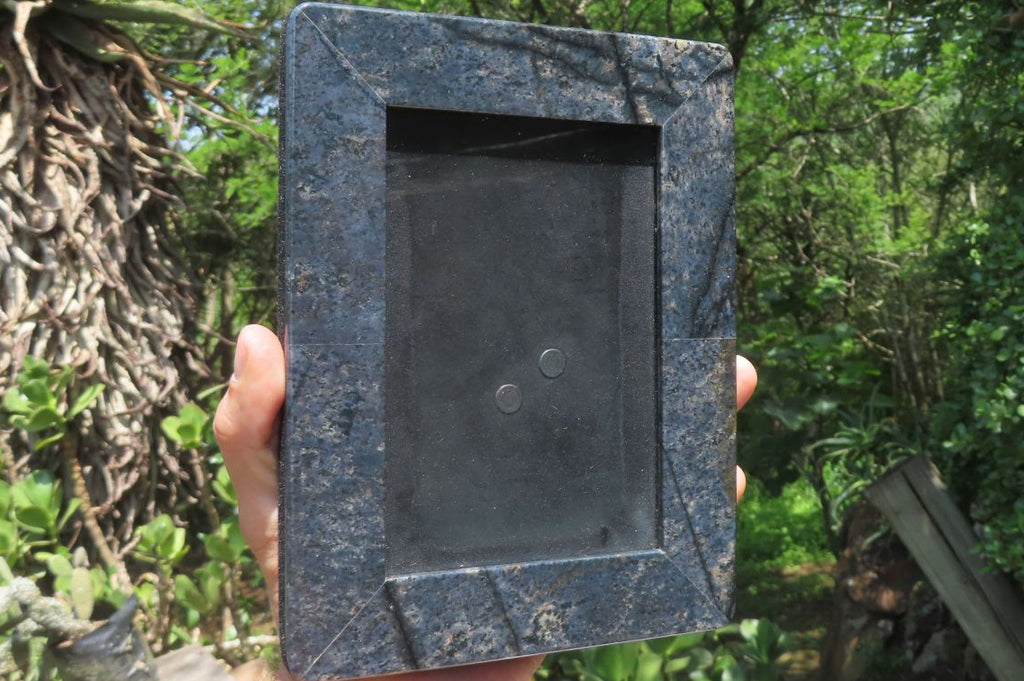 Hand Made Dumortierite Picture Frame in Box - Sold Per Item - From Mozambique