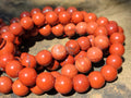 Hand Made Red Jasper Beaded Stretch Buddha Bracelet - Sold Per Item - From South Africa