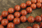 Hand Made Sunstone Ball Shaped Beaded Necklace  - Sold Per Item - From India