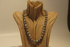 Hand Made Snakeskin Rhyolite Jasper Faceted Bead Necklace - Sold Per Item - From Australia
