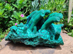 Natural XL Exquisite Malachite Stalagmite Specimen x 1 from Kasompe, Congo