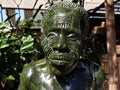 Hand Made XXL Green Verdite Bushman Sculpture x 1 From Zimbabwe