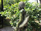 Hand Made XXL Green Verdite Bushman Sculpture x 1 From Zimbabwe