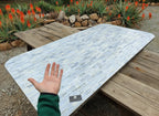 Hand Made XXX Rare Blue Lace Agate Table Top x 1 From Namibia
