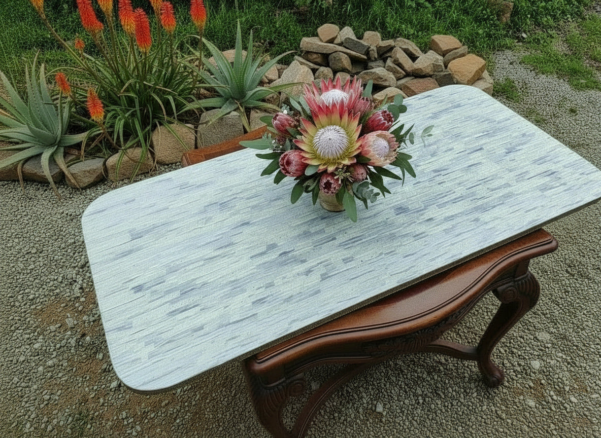 Hand Made XXX Rare Blue Lace Agate Table Top x 1 From Namibia