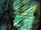 Polished Labradorite Standing Free Form x 1 From Tulear, Madagascar