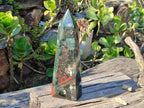 Polished Large Bloodstone Tower x 1 From Swaziland