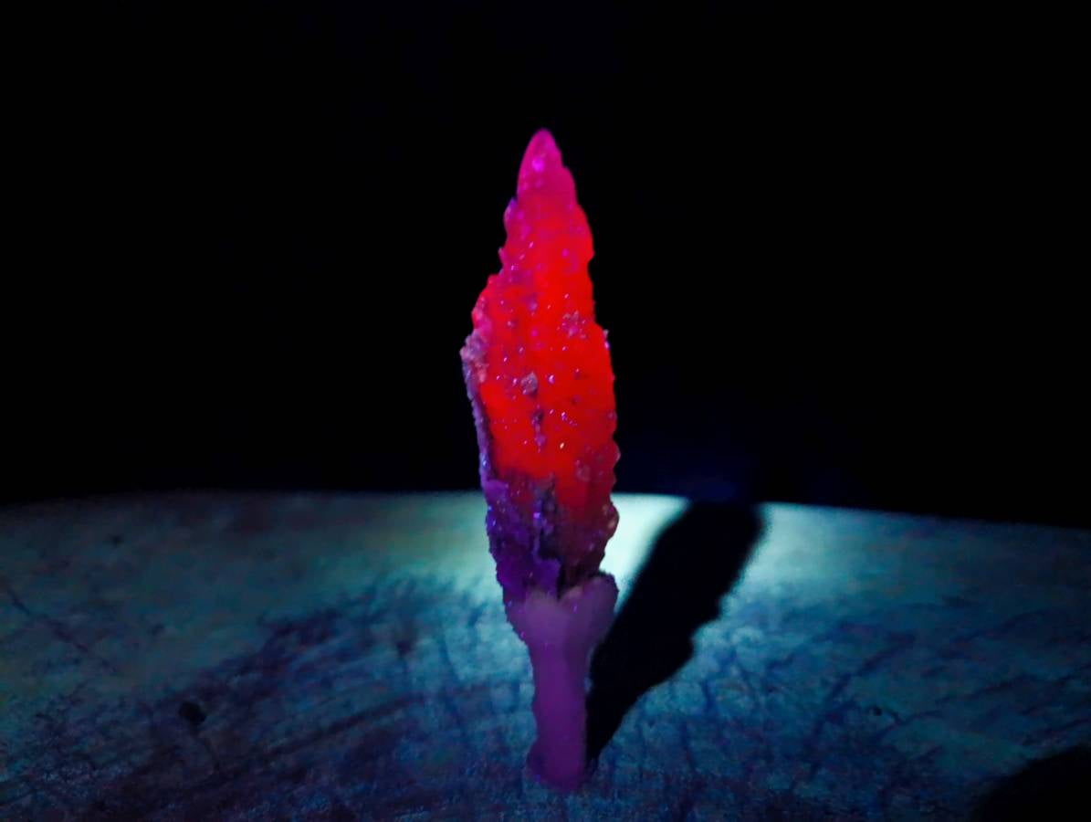 Natural Druzy Quartz Coated Spearhead Calcite Pseudomorph Specimen x 1 From Alberts Mountain, Lesotho