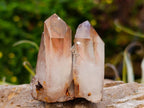 Natural Twin Red Hematoid Quartz Crystal Cluster x 1 From Orange River, South Africa