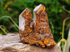 Natural Twin Red Hematoid Quartz Crystal Cluster x 1 From Orange River, South Africa