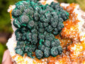 Natural Ball Malachite on Dolomite Matrix Specimen x 1 From Kambove, Congo