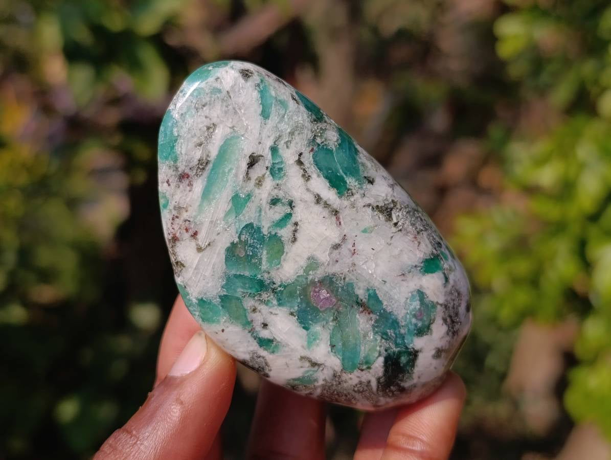 Polished Rare Mutokolite in Matrix Free Form x 1 From Mutoko, Zimbabwe