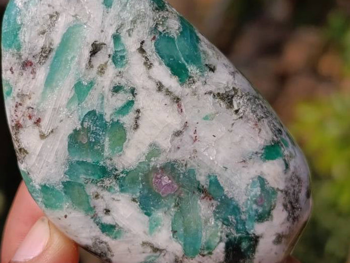 Polished Rare Mutokolite in Matrix Free Form x 1 From Mutoko, Zimbabwe