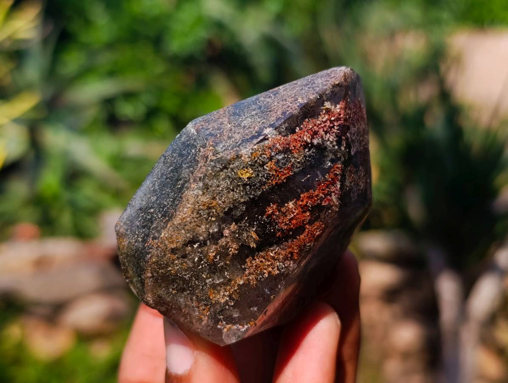Polished Inclusion Quartz Crystal x 1 From Madagascar
