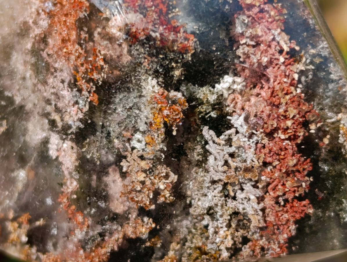 Polished Inclusion Quartz Crystal x 1 From Madagascar