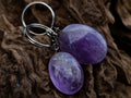 Hand Made Gemmy Amethyst Keyrings - Sold Per Piece - From Madagascar