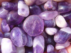 Polished Mini Craft Amethyst Tumble Stones 500g Tub From Zambia (Sold Per Item)