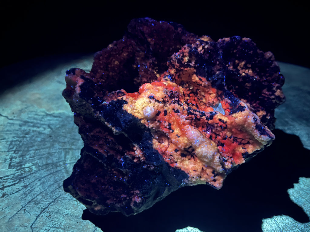 Natural Extremely Rare Poldervaartite 'Olmiite' with Bulfonteinite Specimen x 1 From KMF, N'Chwaning Mine, South Africa