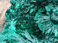 Natural Large Silky Malachite x 1 From Kasompe, Congo