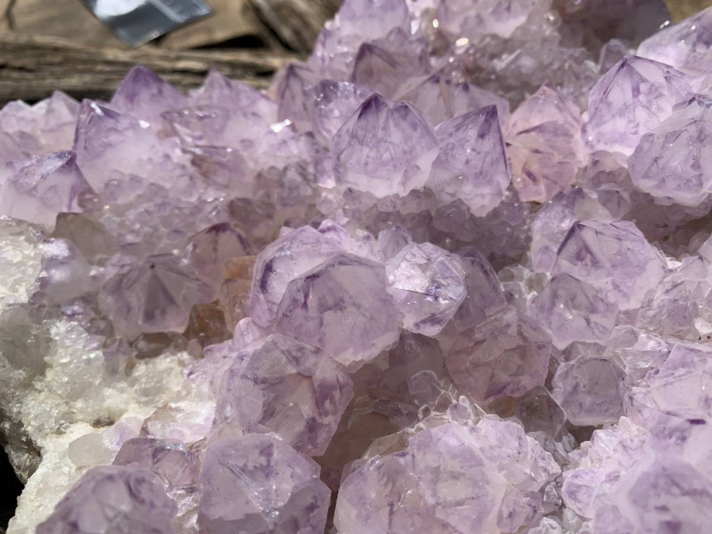 Natural A Grade Sunburst Amethyst Spirit Quartz Cluster x 1 From Boekenhouthoek, South Africa