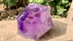 Polished Double-Terminated Window Amethyst Quartz Crystal x 1 From Akansobe, Madagascar