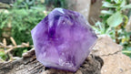 Polished Double-Terminated Window Amethyst Quartz Crystal x 1 From Akansobe, Madagascar