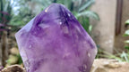 Polished Double-Terminated Window Amethyst Quartz Crystal x 1 From Akansobe, Madagascar