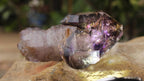 Natural Classic Window Scepter Smokey Amethyst Quartz Crystal x 1 From Chiredzi, Zimbabwe