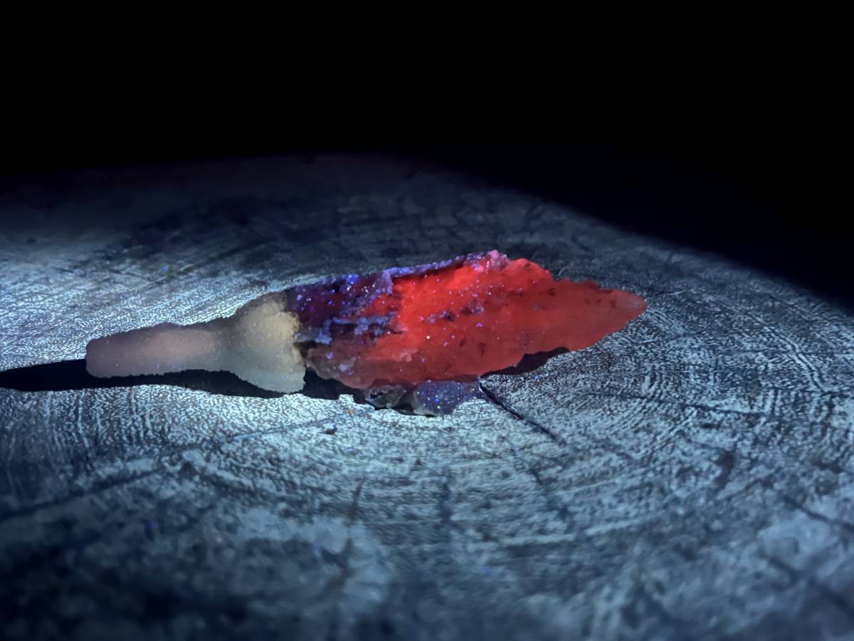 Natural Druzy Quartz Coated Spearhead Calcite Pseudomorph Specimen x 1 From Alberts Mountain, Lesotho