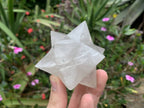 Hand Made Girasol Pearl Merkabah Star x 1 from Ambatondrazaka, Madagascar