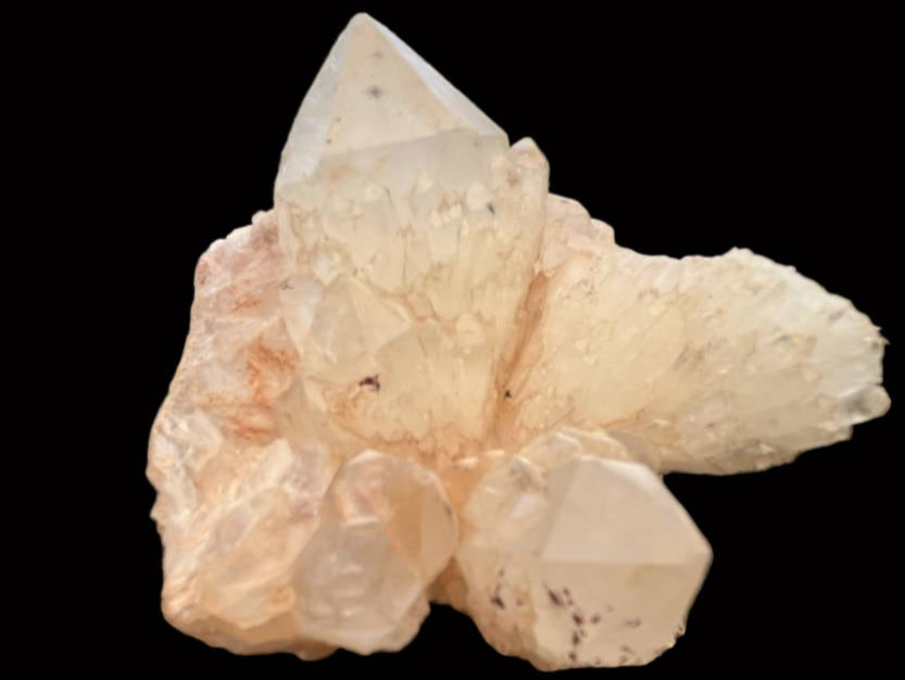 Natural XL Extremely Rare Hollandite Star Quartz Cluster x 1 From Ambositra, Madagascar