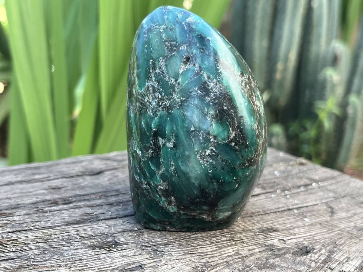 Polished Mutokolite Standing Free Form x 1 From Mutoko, Zimbabwe