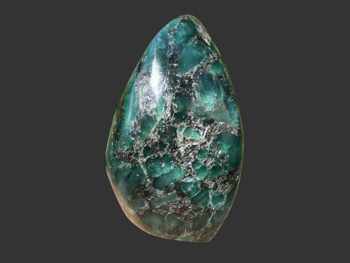 Polished Mutokolite Standing Free Form x 1 From Mutoko, Zimbabwe
