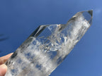 Polished Quadruple-Terminated Clear Quartz Cluster x 1 From Madagascar