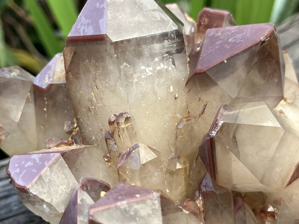 Natural XL Red Hematoid Quartz Crystal Cluster x 1 From Karoi, Zimbabwe