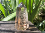 Polished Rutilated Smokey Quartz Crystal x 1 From Anzojorobe, Madagascar