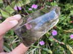 Polished Rutilated Smokey Quartz Crystal x 1 From Anzojorobe, Madagascar