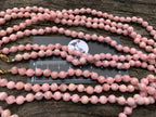 Hand Made Rare Vintage Rhodochrosite Bead Necklace - Sold Per Item - From Argentina
