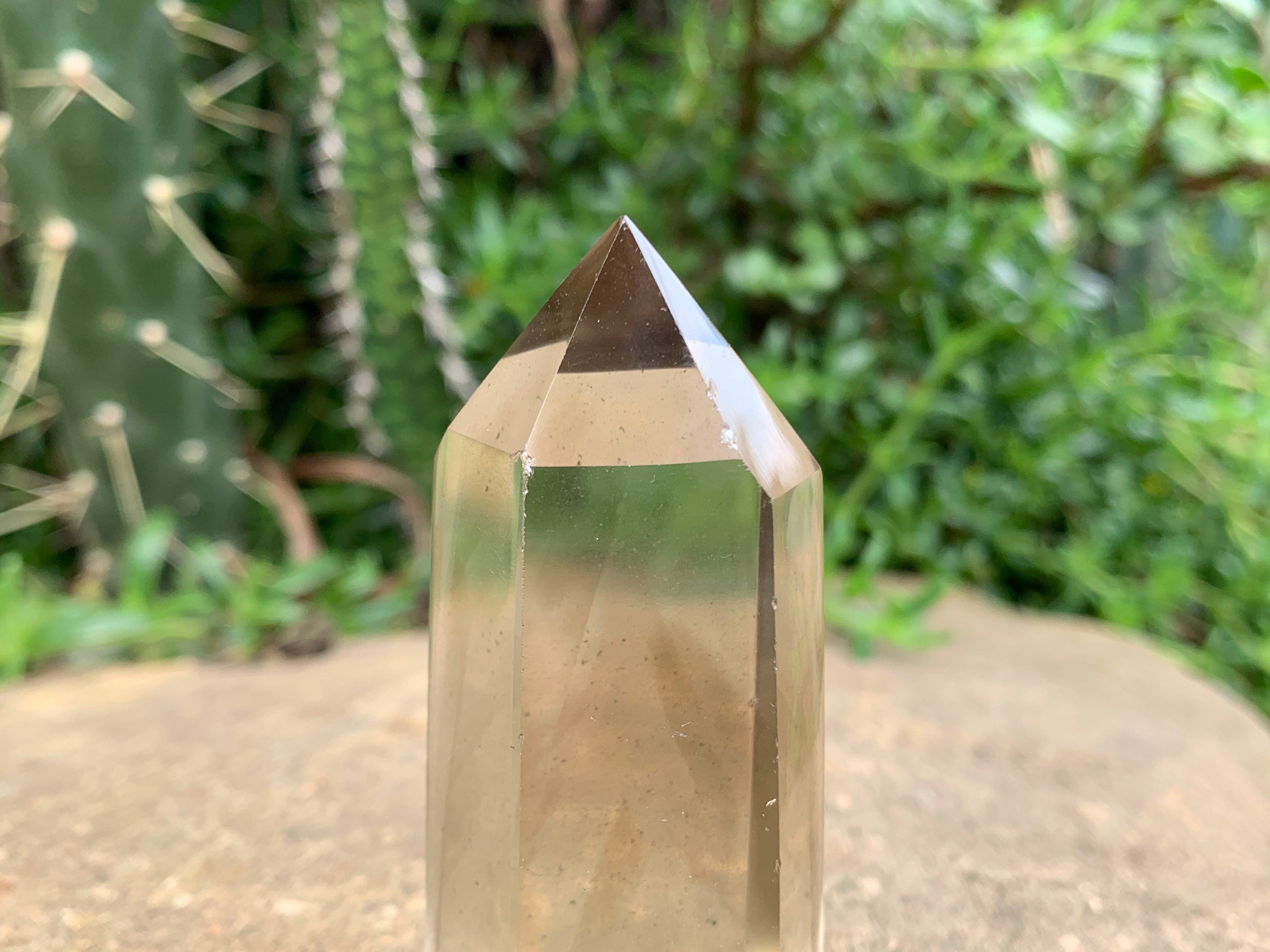 Polished Multi-Phantom Smokey Quartz Crystal x 1 From Madagascar