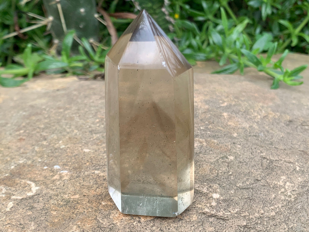 Polished Multi-Phantom Smokey Quartz Crystal x 1 From Madagascar