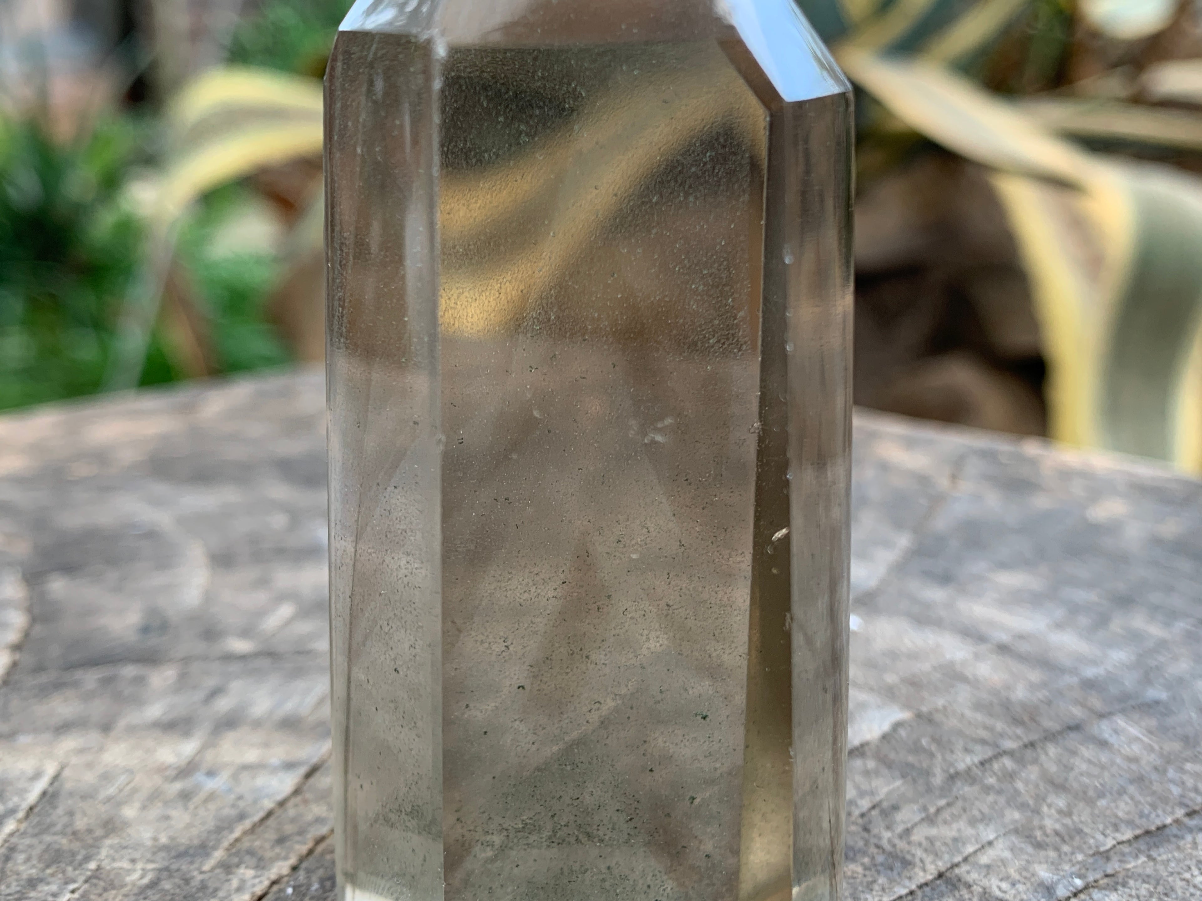 Polished Multi-Phantom Smokey Quartz Crystal x 1 From Madagascar