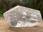 Polished Double Terminated Quartz Crystal with Lepidocrocite Inclusions x 1 From Madagascar