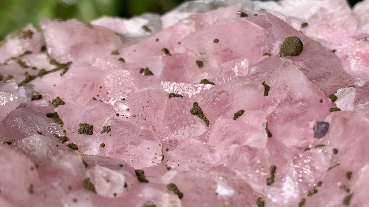 Natural Rare Rhodocalcite on Dolomite Specimen x 1 From Mashamba West Mine, Congo