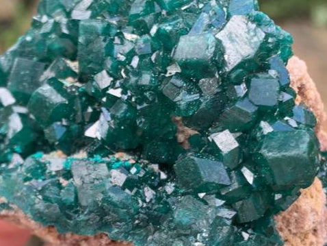 Natural Rare Dioptase Specimen x 1 From Likasi, Congo