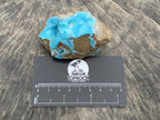 Natural Rare Hemimorphite on Dolomite x 1 From Lupoto Mine, Congo