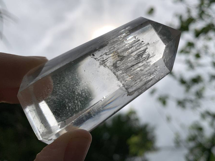Polished Water Spear Quartz Crystal x 1 From Madagascar