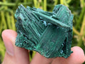 Natural Rare Bladed Malachite after Azurite Pseudomorph Specimen x 1 From Lupoto Mine, Congo