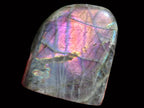Polished Rare Purple Labradorite Standing Free Form x 1 From Tulear, Madagascar